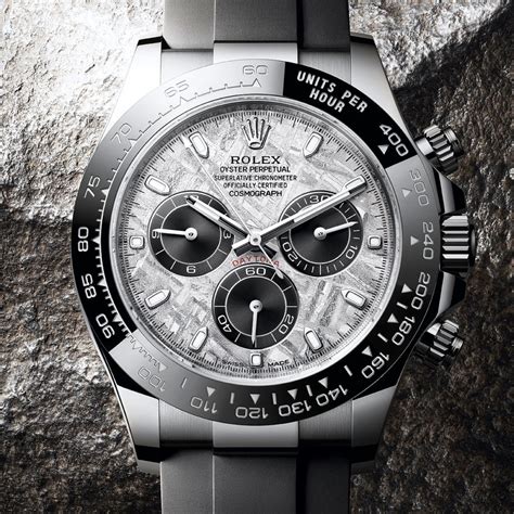 daytona 116598|rolex daytona with meteorite dial.